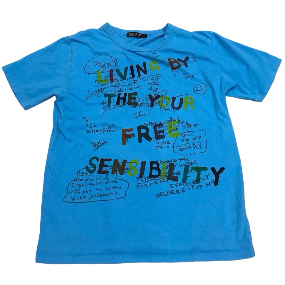 Beams Mens Blue Tee